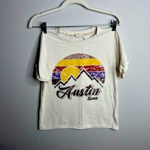 Recycled Threads Austin, Texas Tee - Size Small, Cute & Relaxed Fit!